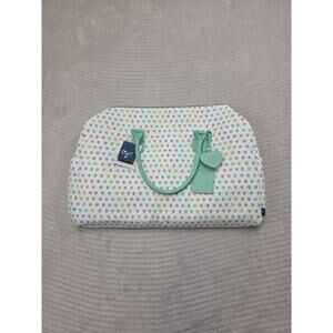 Roller Rabbit x Target Duffle Bag Multicolor Hearts Softside 20x9.5x12